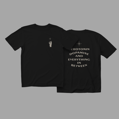 Dopamine - Black Oversized T-Shirt