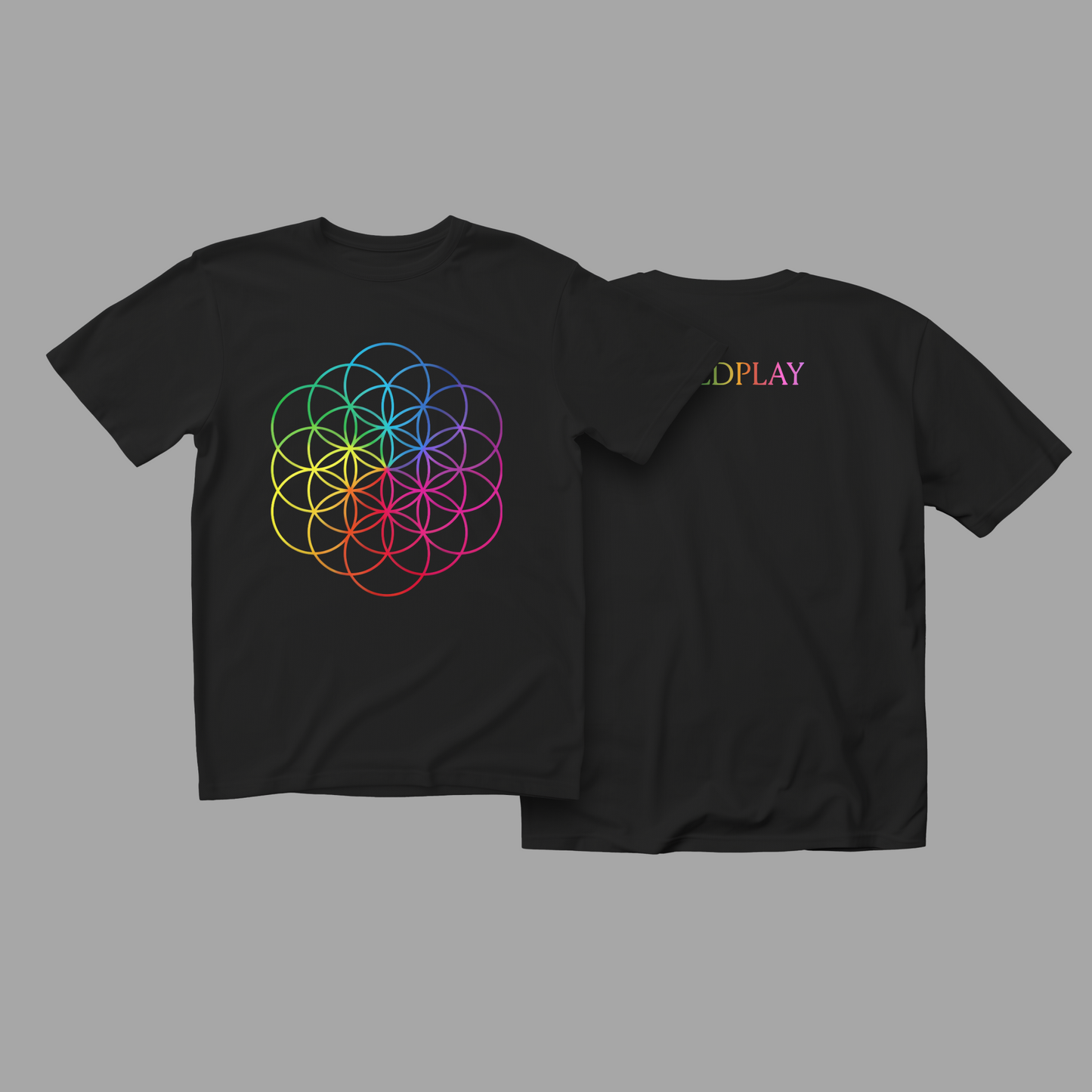 Coldplay Flower of Life - Unisex T-Shirt