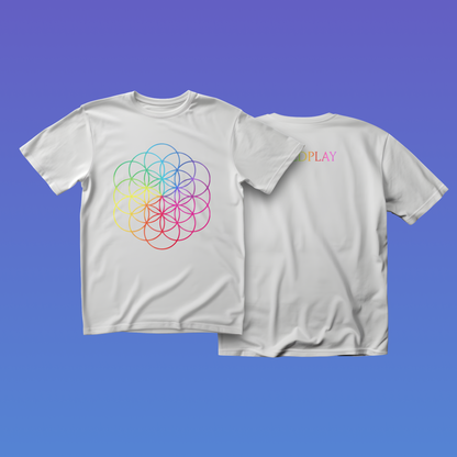 Coldplay Flower of Life - Unisex T-Shirt