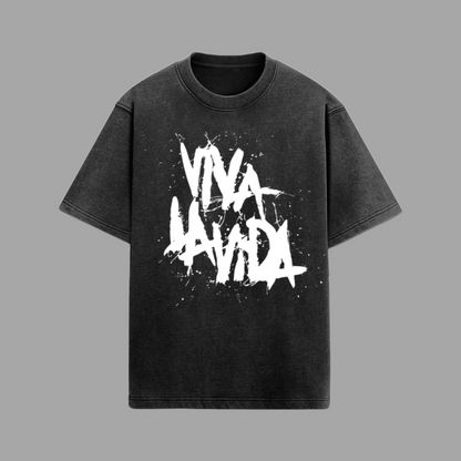 Coldplay Viva La Vida - AcidWash T-Shirt