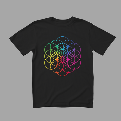 Coldplay Flower of Life - Unisex T-Shirt