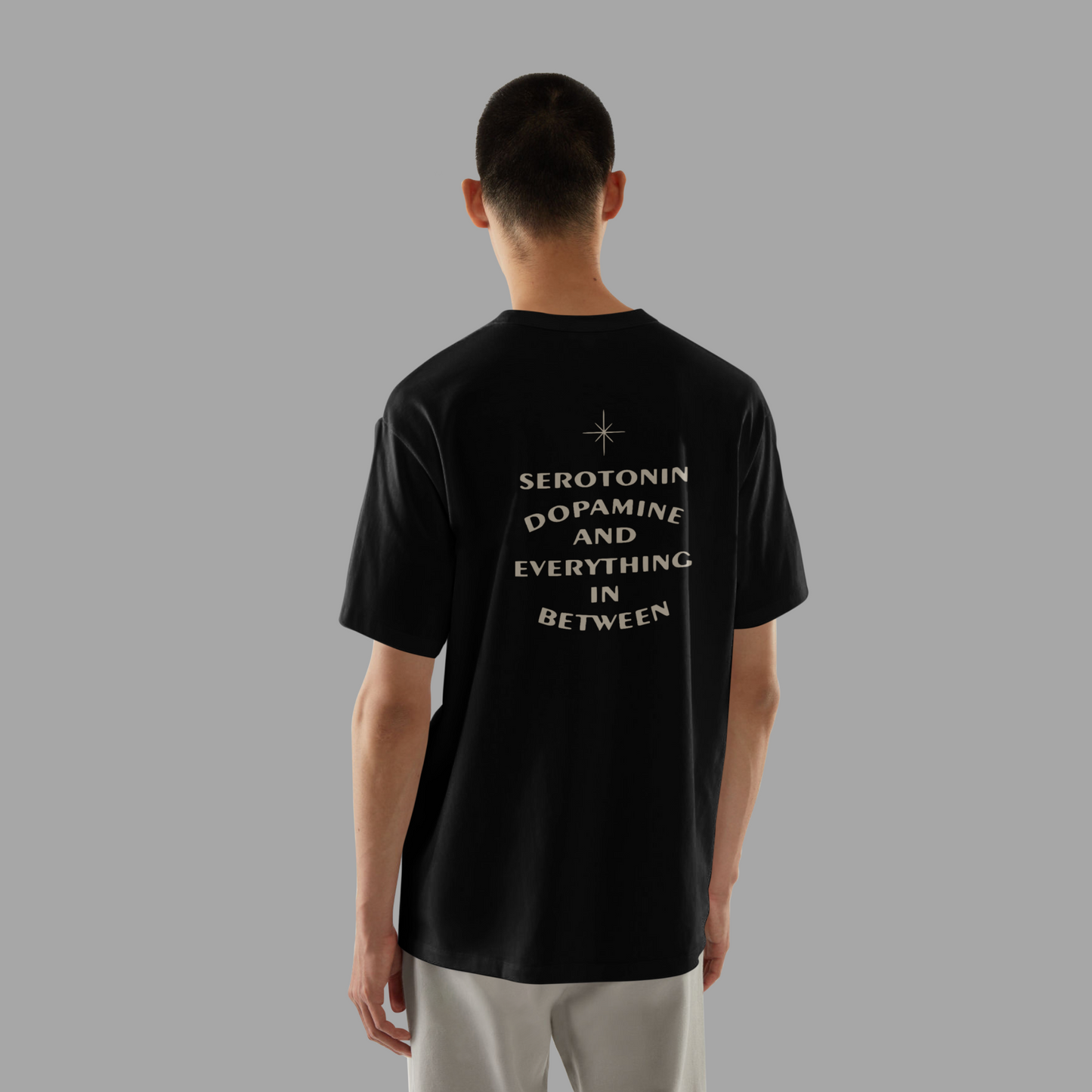 Dopamine - Black Oversized T-Shirt